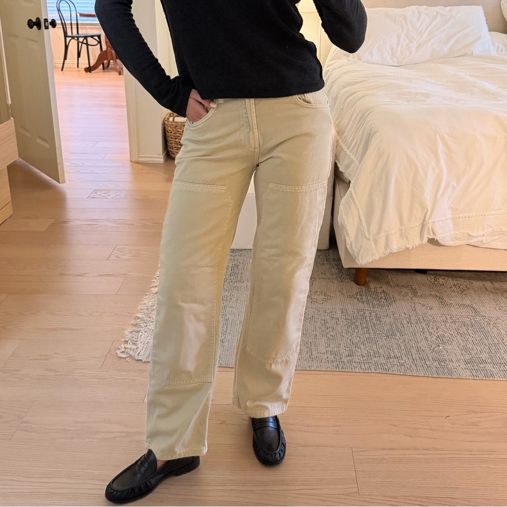 Zara Tan Jeans
